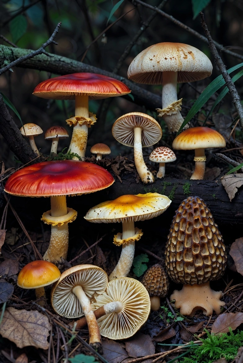 βρώσιμα μανιτάρια Ελλάδας