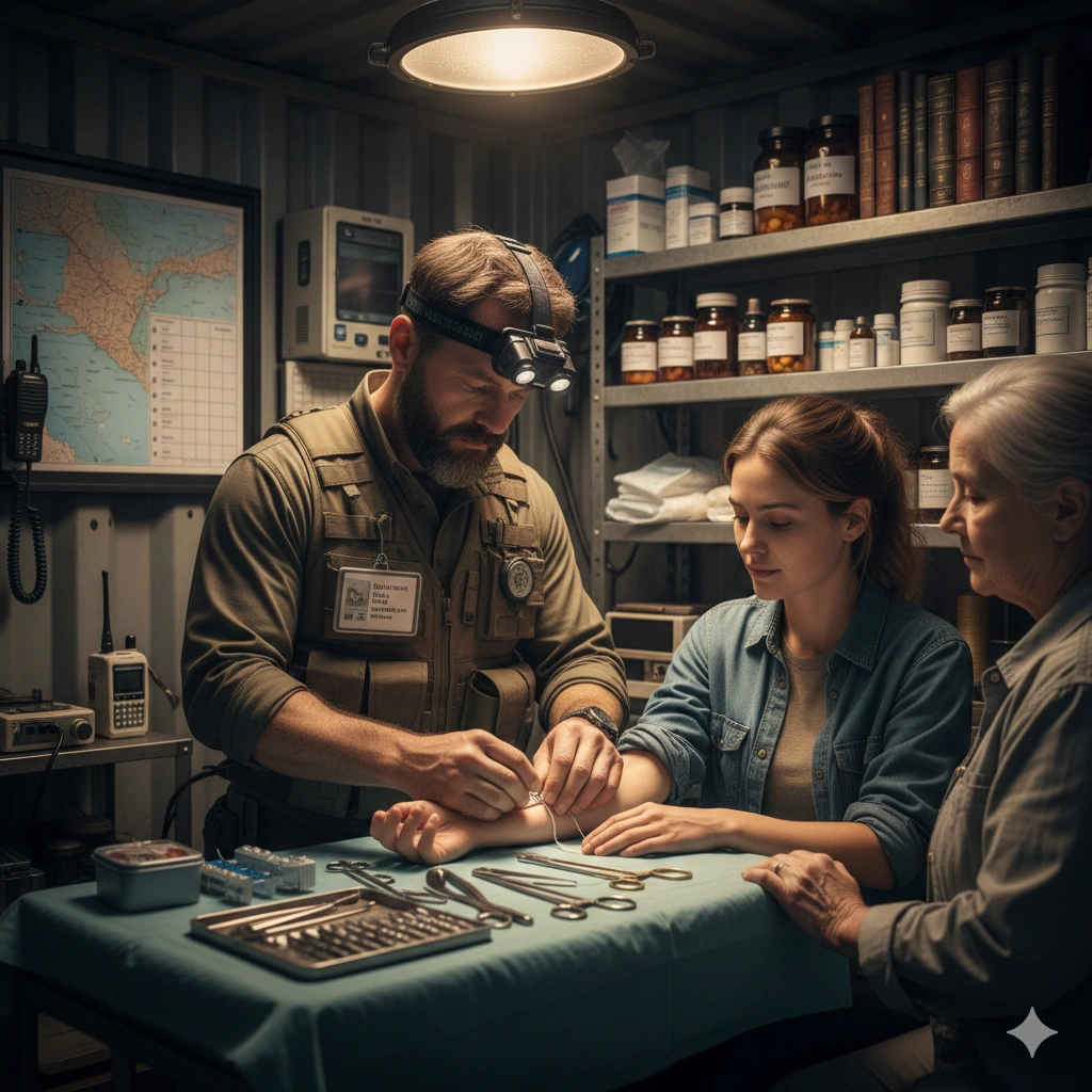 Off-Grid Ιατρική 50 Απαραίτητα Ιατρικά Είδη, Φάρμακα