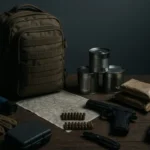 Σάκος έτοιμος για άμεση αναχώρηση (εντός 15 λεπτών) που καλύπτει τις ανάγκες 72 ωρών.