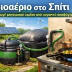 Βιοαέριο στο Σπίτι: "Παραγωγή μαγειρικού αερίου από οργανικά αποφάγια