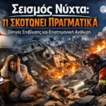 Σεισμός τη νύχτα: Κρίσιμη στιγμή