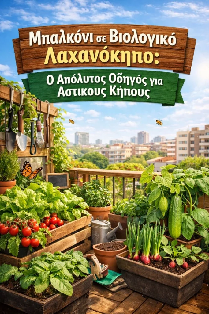 Βιολογικός Λαχανόκηπος στο Μπαλκόνι 2