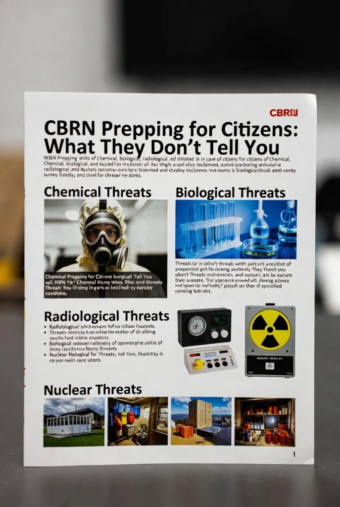 Τι είναι οι CBRN απειλές και πώς προετοιμάζονται οι πολίτες. Χημικά, βιολογικά, ραδιολογικά & πυρηνικά συμβάντα