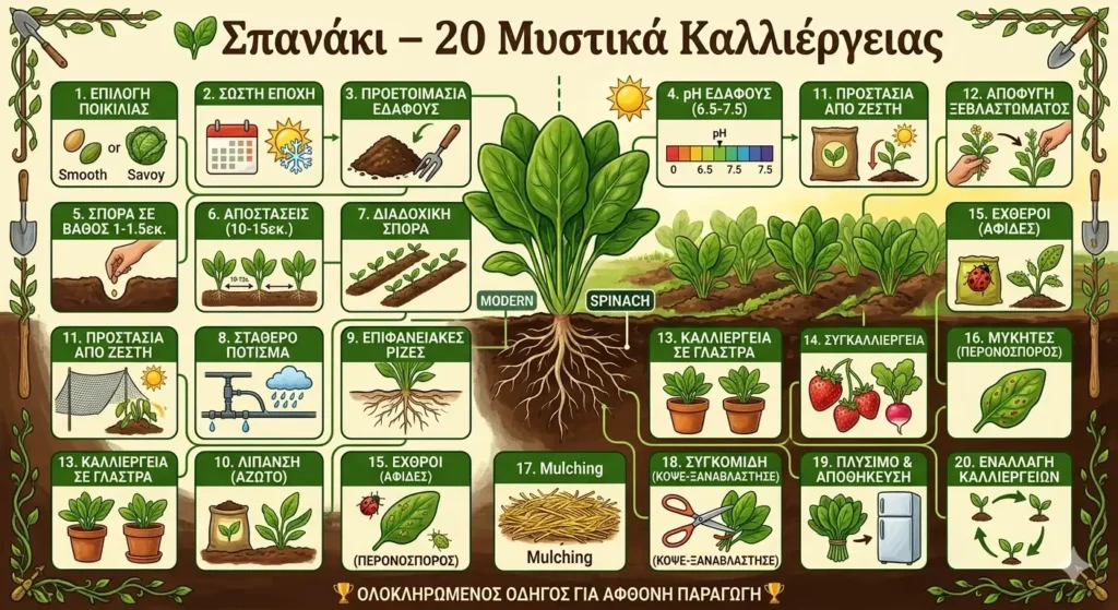 Σπανάκι – Ο Πλήρης Οδηγός