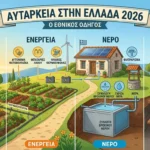 Αυτάρκεια στην Ελλάδα 2026 Ο Εθνικός Οδηγός — Κήπος, Ενέργεια, Νερό, Τρόφιμα