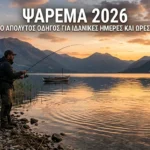 Ψάρεμα 2026 Ιδανικές Ημέρες και Ώρες Ψαρέματος Όλο τον Χρόνο